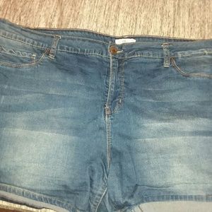 Medium Blue Jean Shorts